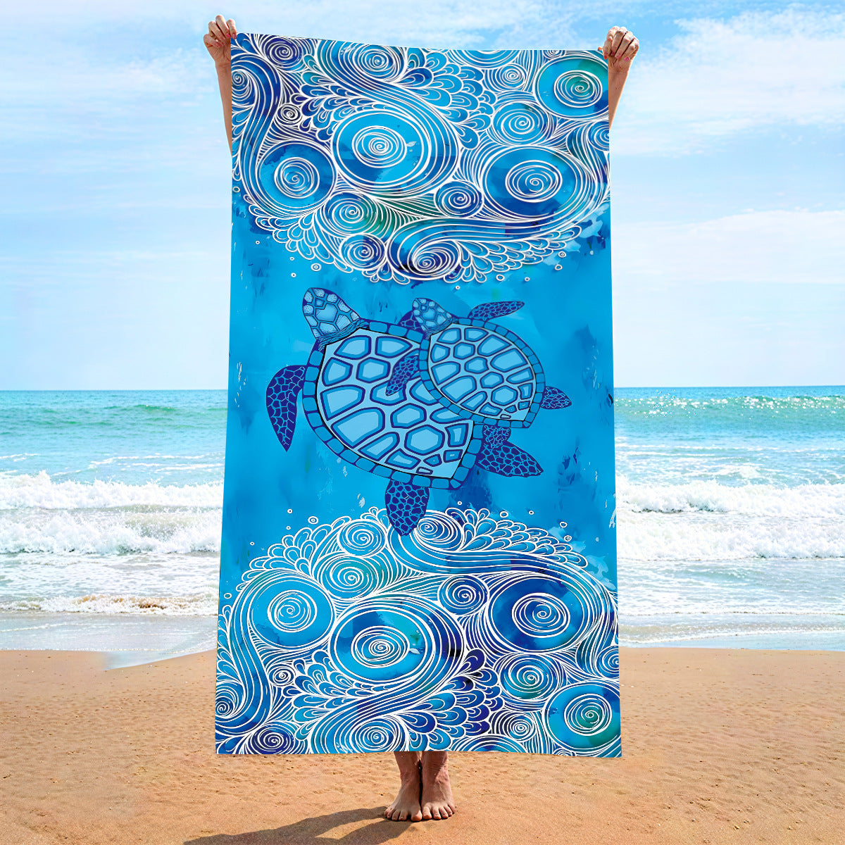 Custom Beach Towel Extra Large Microfiber Printed 100x180cm