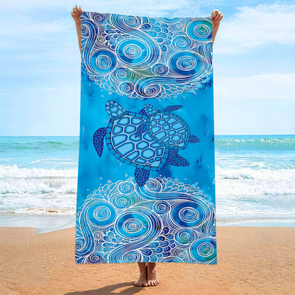 Custom Beach Towel Extra Large Microfiber Printed 100x180cm