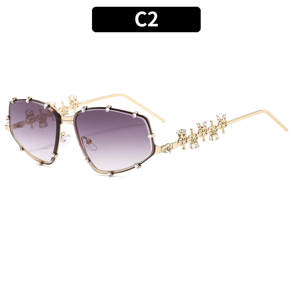 Cyberpunk Oversized Sunglasses Stylish Futuristic Shades