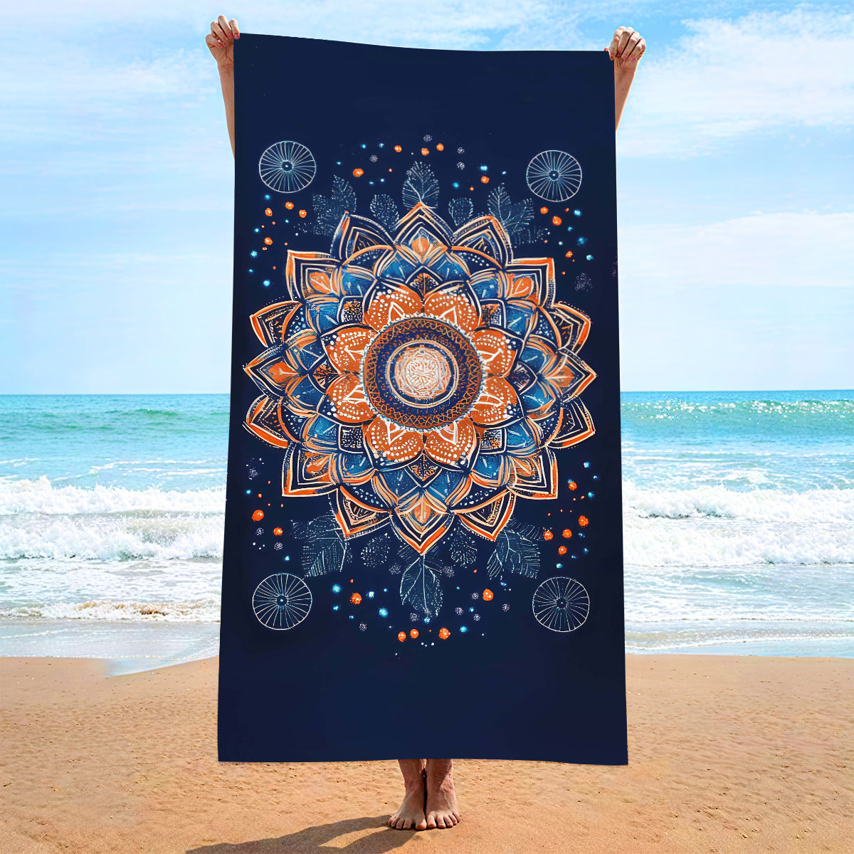 Custom Beach Towel Extra Large Microfiber Printed 100x180cm
