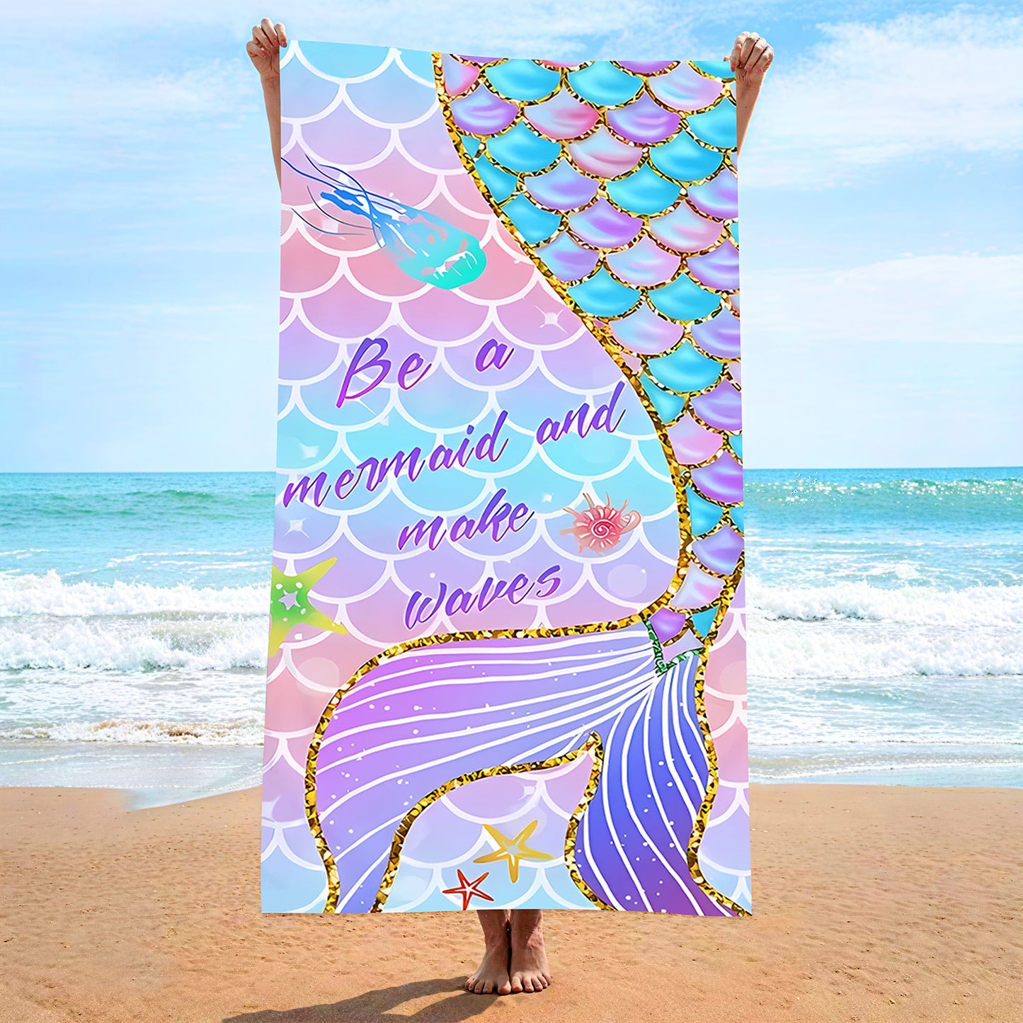 Ultra-Fine Microfiber Beach Towel