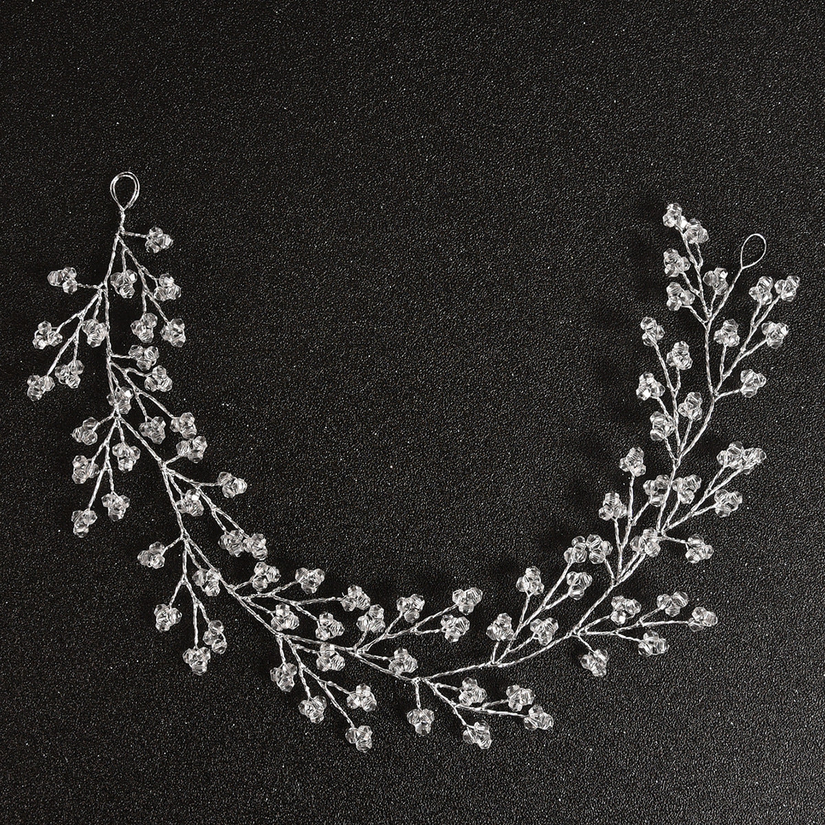 Pearl and Rhinestone Handmade Wedding Hairband