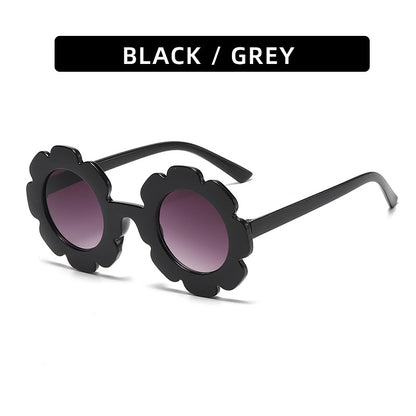 Trendy Kids' Sunglasses Cute Sunflower Design UV400 Protection