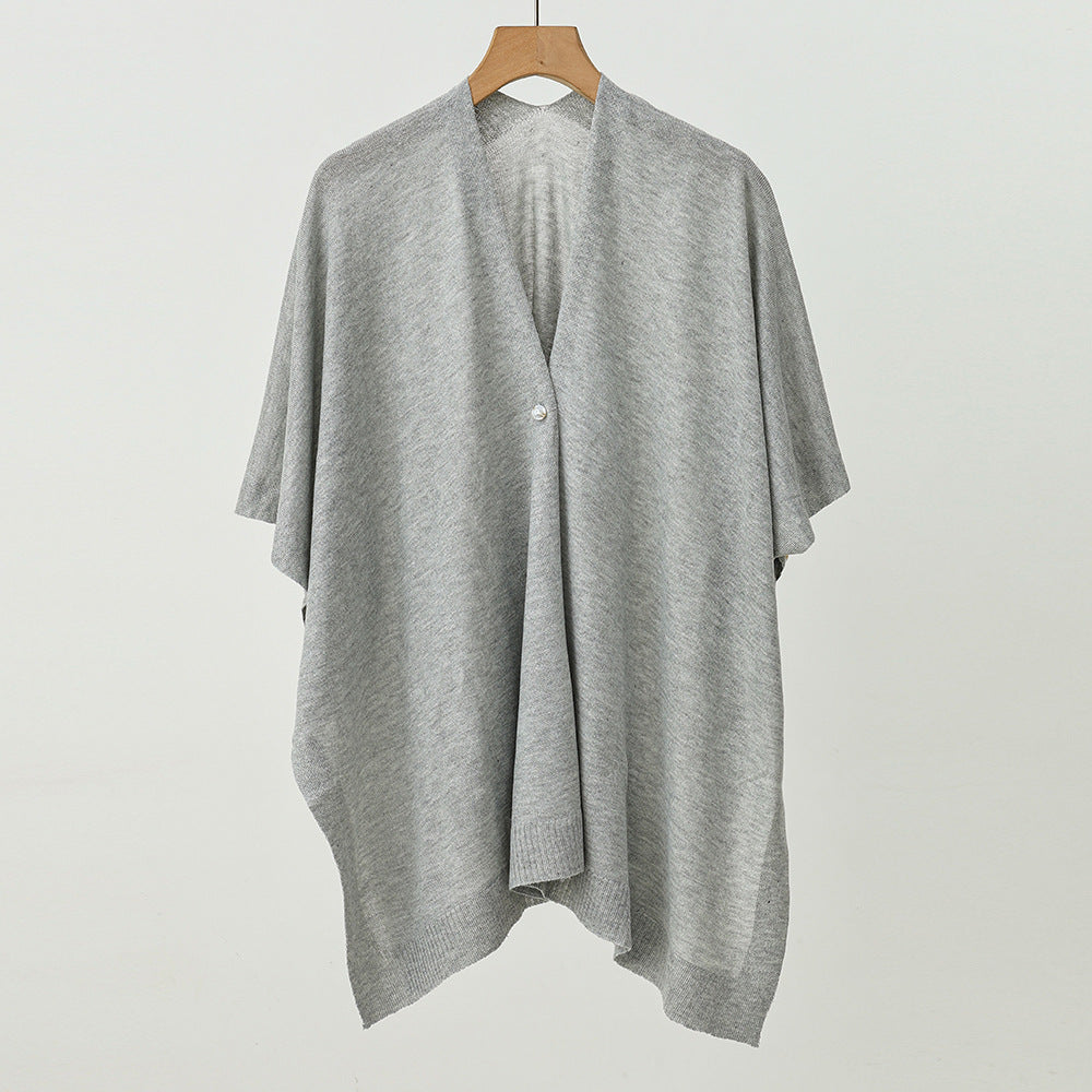 Lightweight Knit Open-Front Cardigan for Women