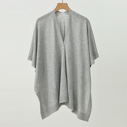 Lightweight Knit Open-Front Cardigan for Women