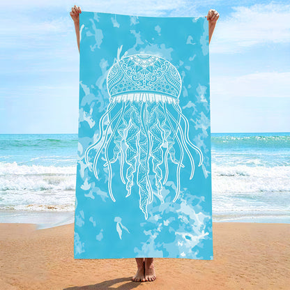 Custom Beach Towel Extra Large Microfiber Printed 100x180cm