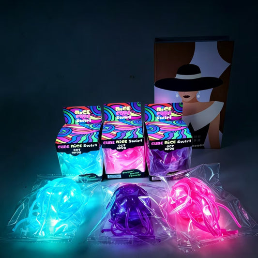 Jellyfish Squishy Glow In The Dark TPR Stress Toy
