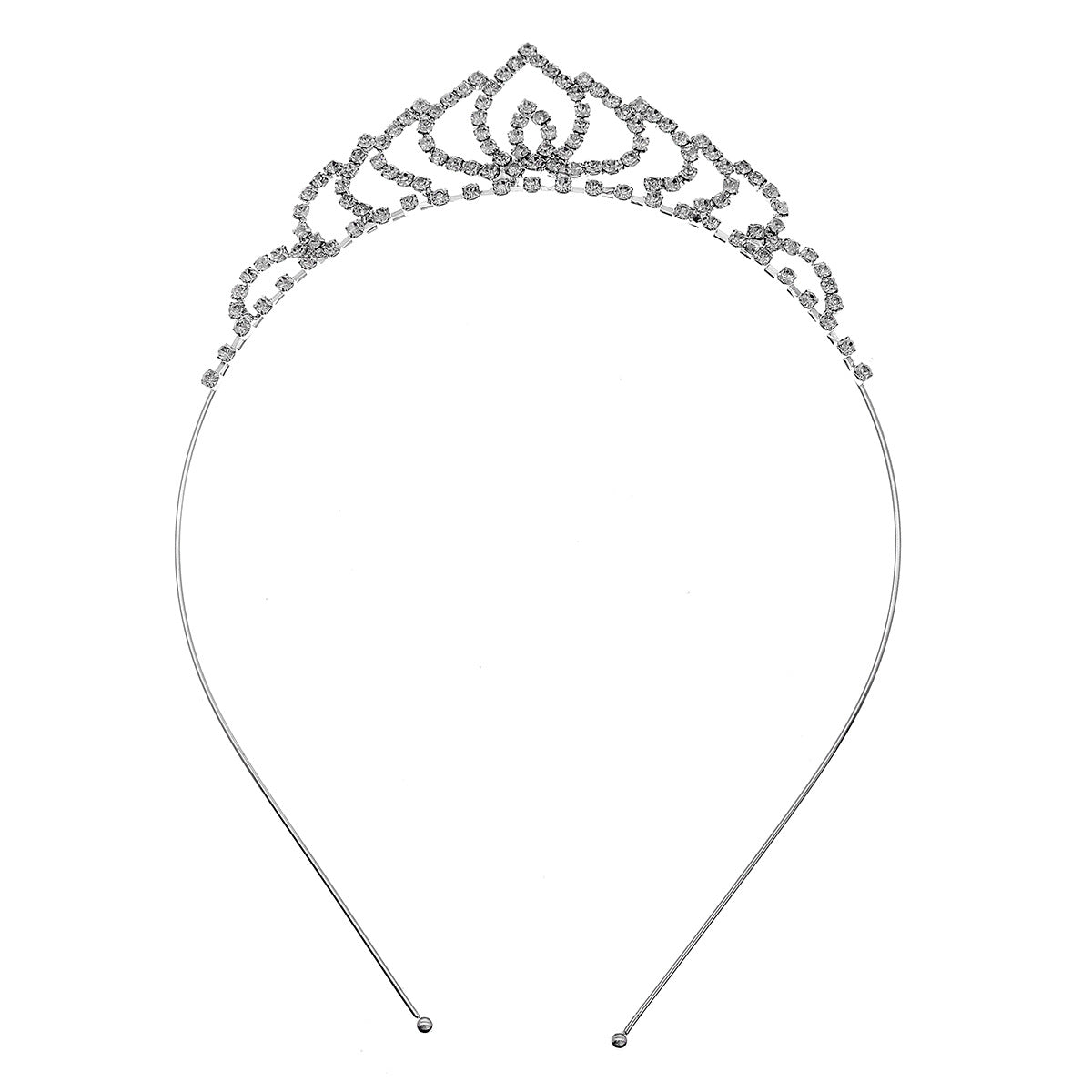 Bridal Veil Hair Accessories Crown Headpiece for Weddings and Photoshoots