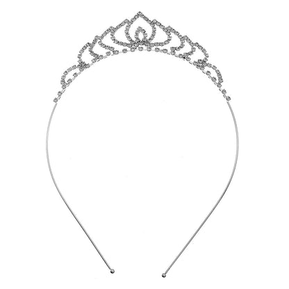 Bridal Veil Hair Accessories Crown Headpiece for Weddings and Photoshoots
