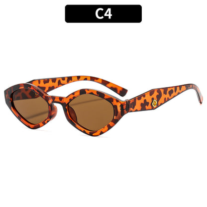 Trendy Polygon Sunglasses for Men and Women - UV400 Eye Protection