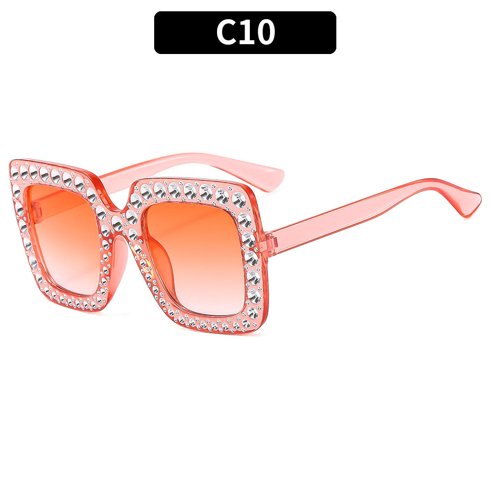 Kids Bling Sunglasses Trendy UV400 Protection Beach Sunglasses