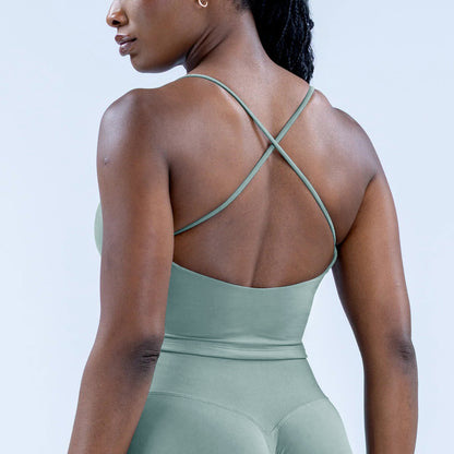 Women's Yoga Set Moisture-Wicking Workout Outfit