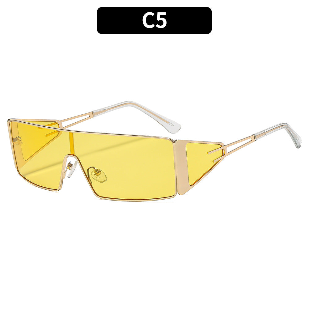 Trendy Metal Future Tech Sunglasses