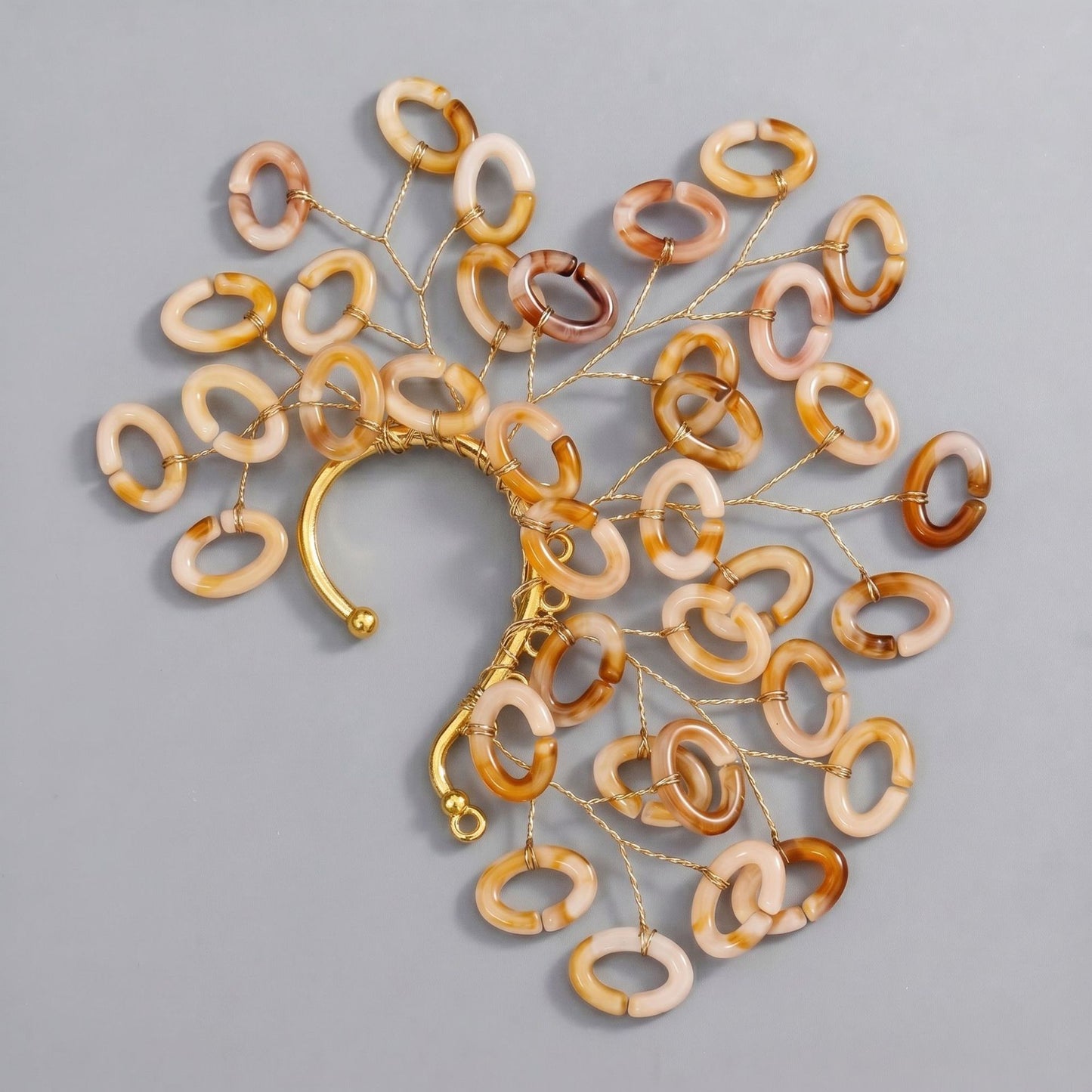 Handcrafted Pearl and Crystal Floral Earrings - Elegant and Versatile Accessories