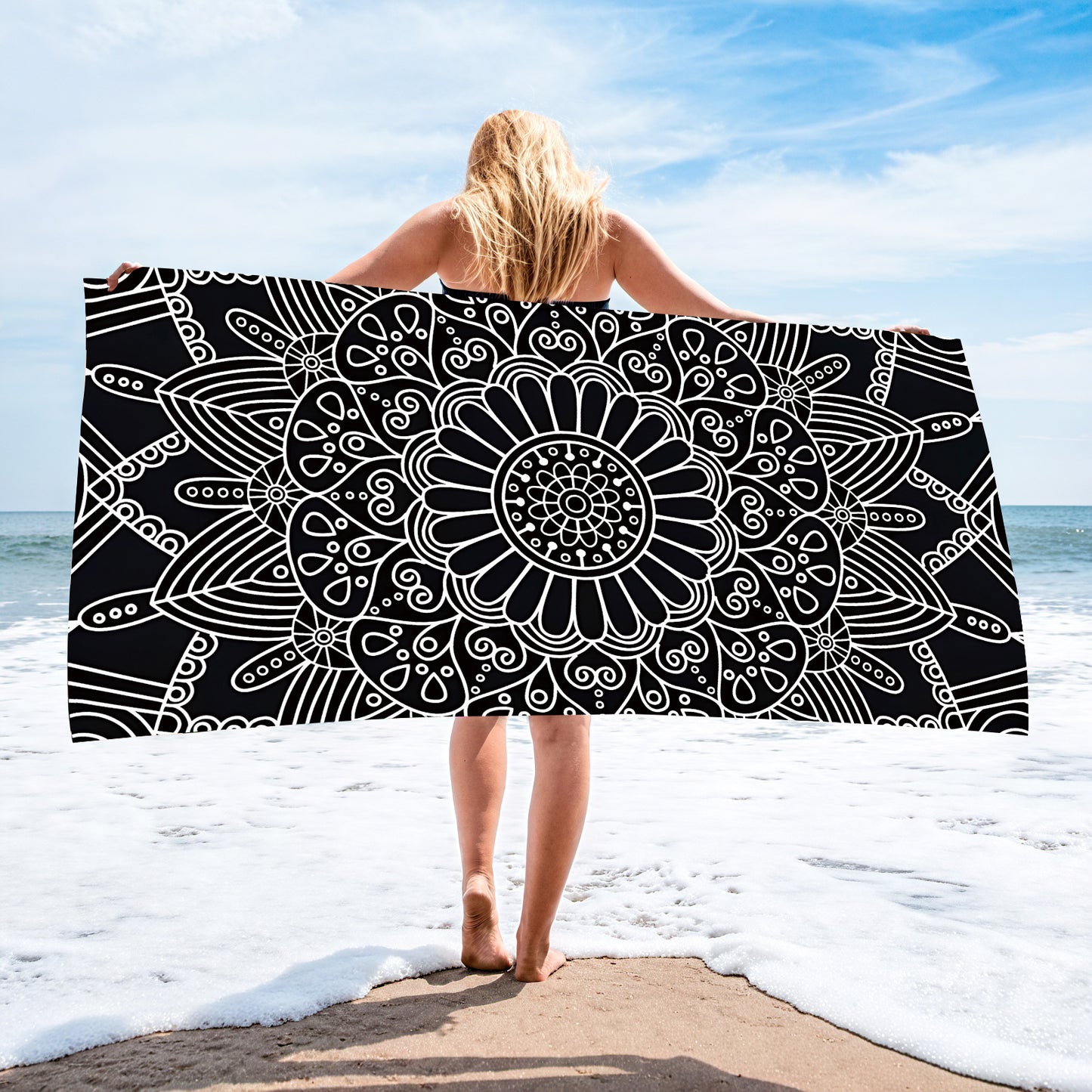 Custom Printed Beach Towel Microfiber Quick-Dry Towel