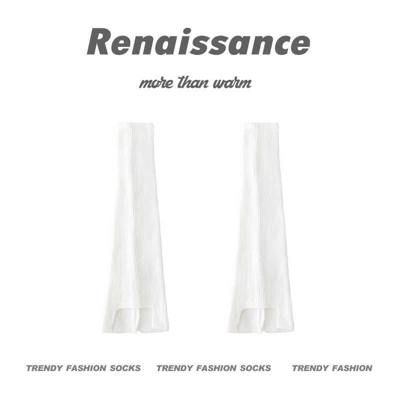 Renaissance Knit Calf Socks Acrylic Blend Layering