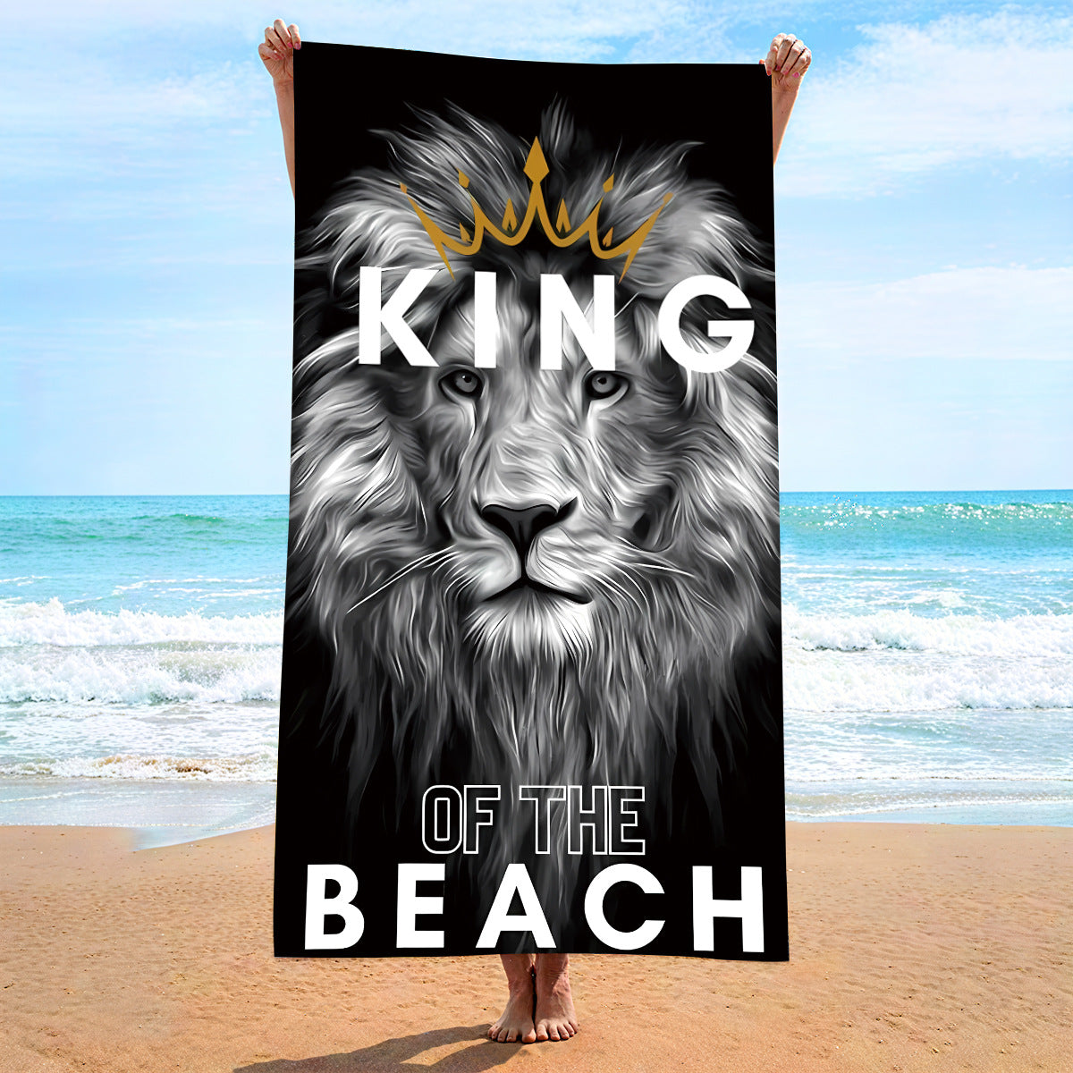 Custom Printed Beach Towel Microfiber Quick-Dry Towel