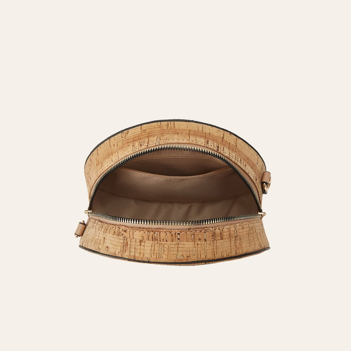 Cork Oval Crossbody Bag Retro Bohemian Style