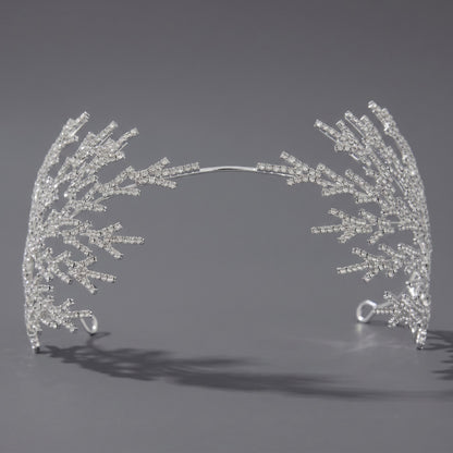 Luxury Rhinestone Bridal Headband for Wedding and Party
