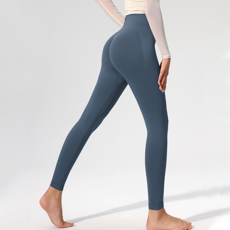 High-Waisted Peach Butt Yoga Pants for Women