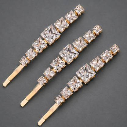 Trendy Geometric Hair Clips Set for Stylish Daily Wear