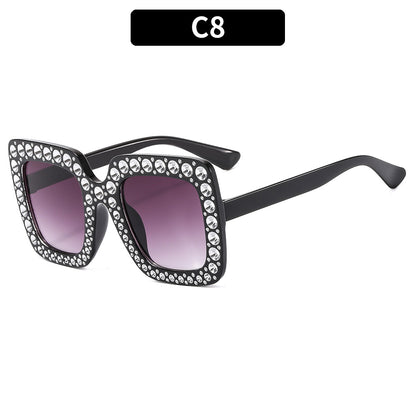Kids Bling Sunglasses Trendy UV400 Protection Beach Sunglasses