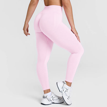 High-Waisted Seamless Yoga Shorts for Women