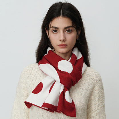Chic Warm Plaid Scarf with Fringes for All Seasons