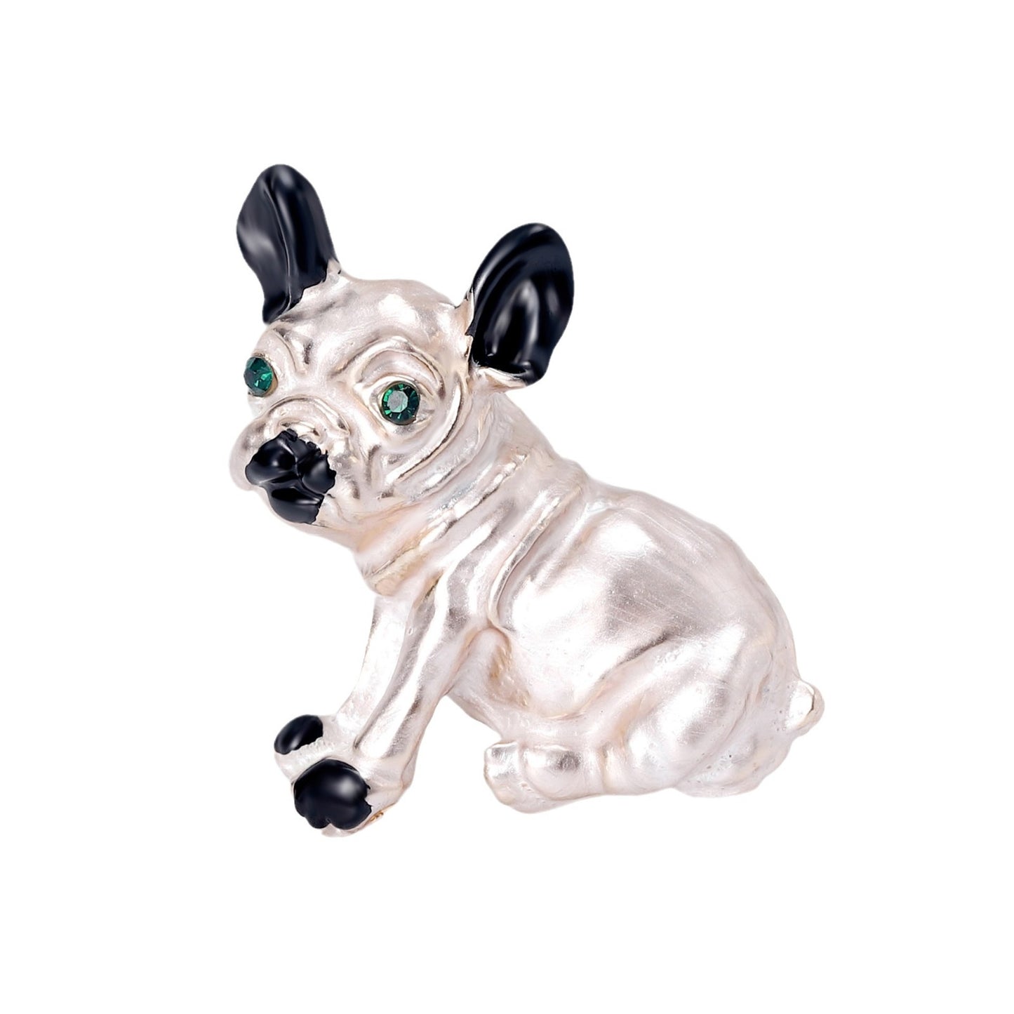 Cartoon Dog Alloy Brooch Cute Puppy Pin for Casual Wear