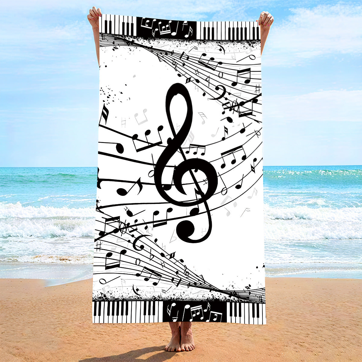 Ultra-Fine Microfiber Beach Towel