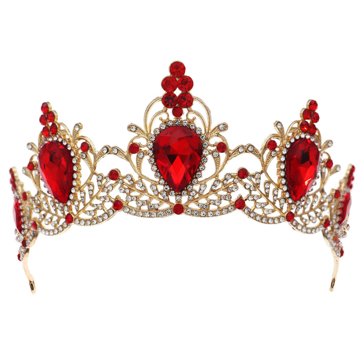 Bridal Veil Hair Accessories Crown Headpiece for Weddings and Photoshoots