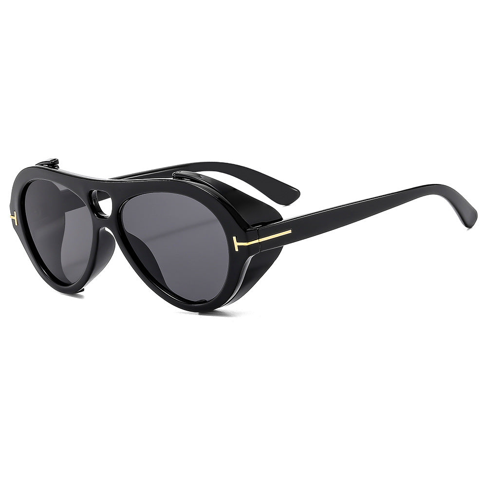 Stylish Multi-Color UV400 Sunglasses Punk Hip-Hop Shades