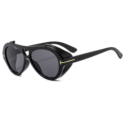 Stylish Multi-Color UV400 Sunglasses Punk Hip-Hop Shades