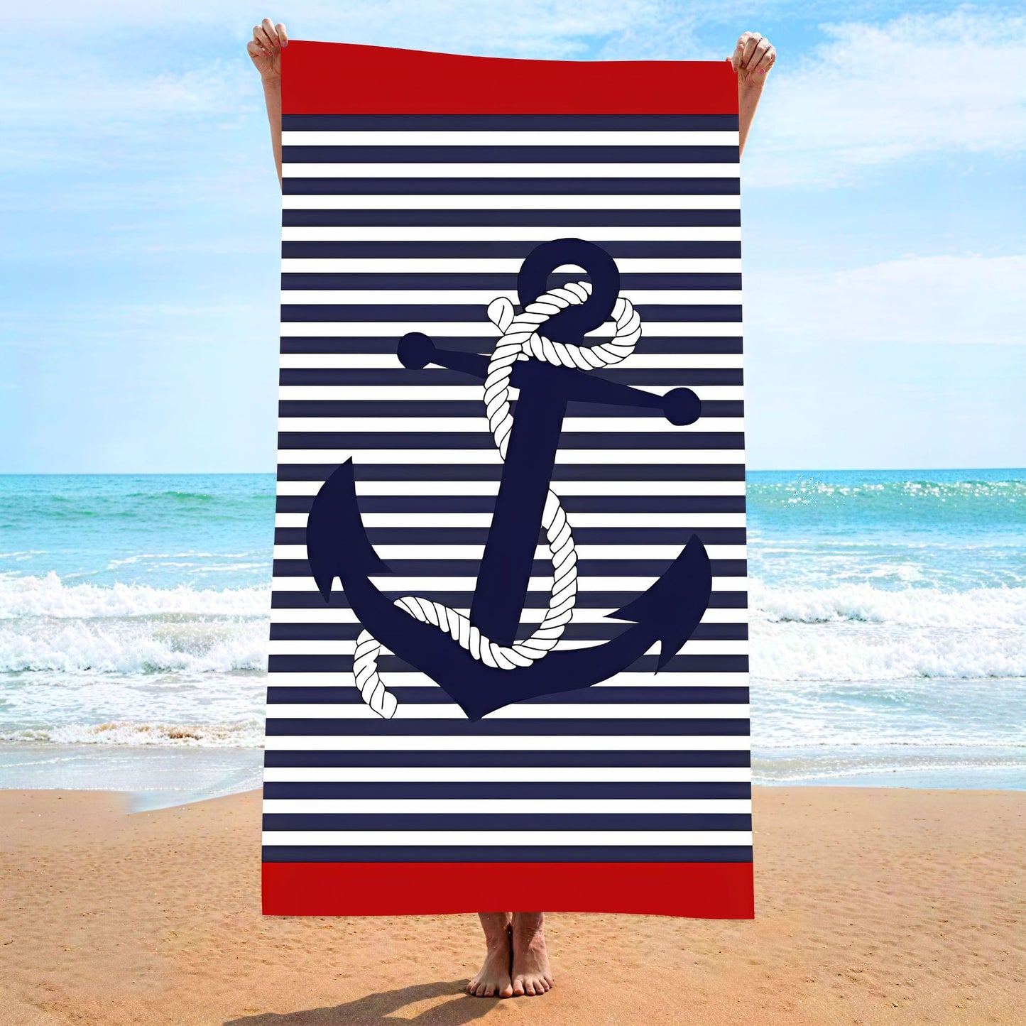 Custom Printed Beach Towel Microfiber Quick-Dry Towel