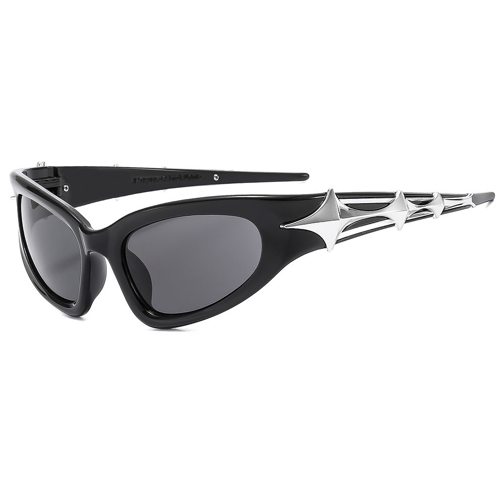 Stylish Outdoor UV400 Protection Sunglasses with Trendy Frames