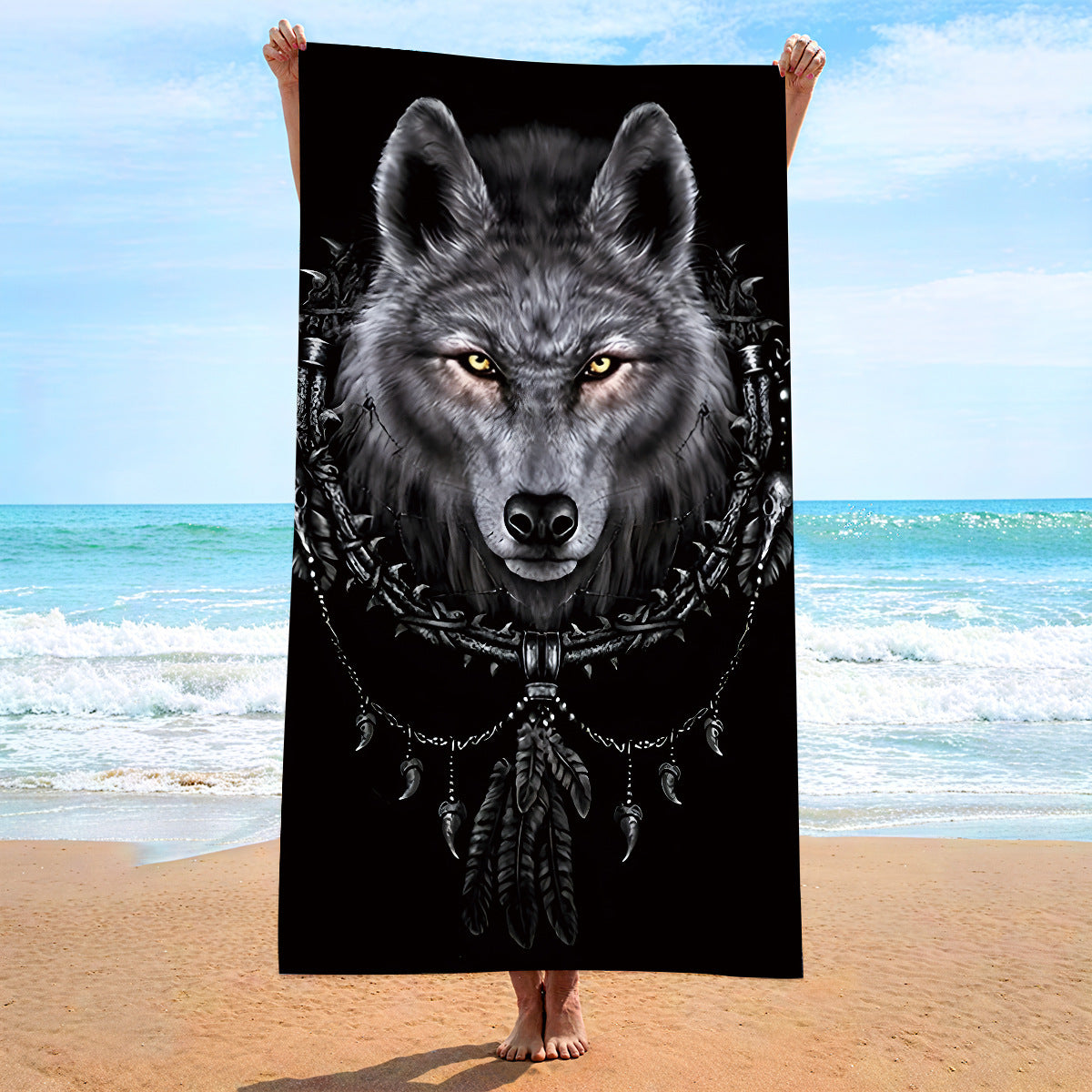 Custom Beach Towel Extra Large Microfiber Printed 100x180cm