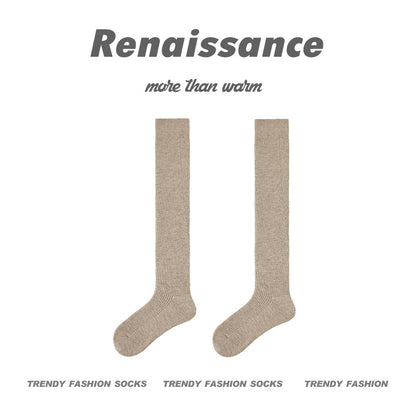 Wool Blend Over The Knee Cozy Thick Socks