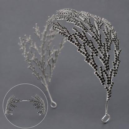 Luxury Rhinestone Bridal Headband for Wedding and Party