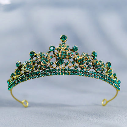 Bridal Veil Hair Accessories Crown Headpiece for Weddings and Photoshoots