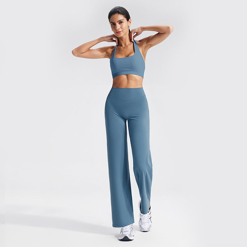 Seamless Sports Bra And Leggings Set For Women