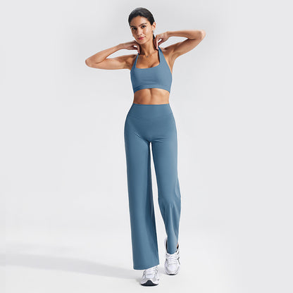 Seamless Sports Bra And Leggings Set For Women
