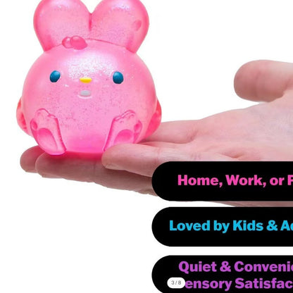 Rabbit Squishy Sensory Squeeze Toy TPR Stress Relief