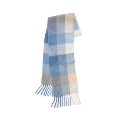 Trendy Plaid Scarf Plush Warm Women’s Shawl