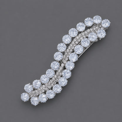 Elegant Zirconia Hair Clips for Everyday Style