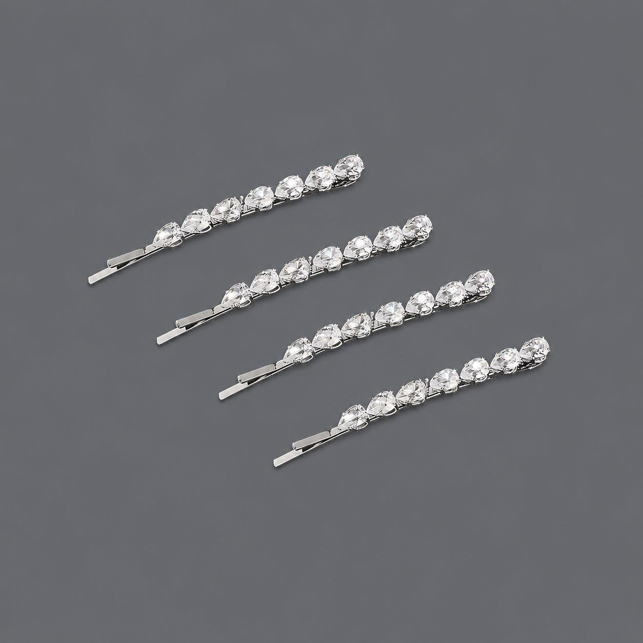 Trendy Geometric Hair Clips Set for Stylish Daily Wear