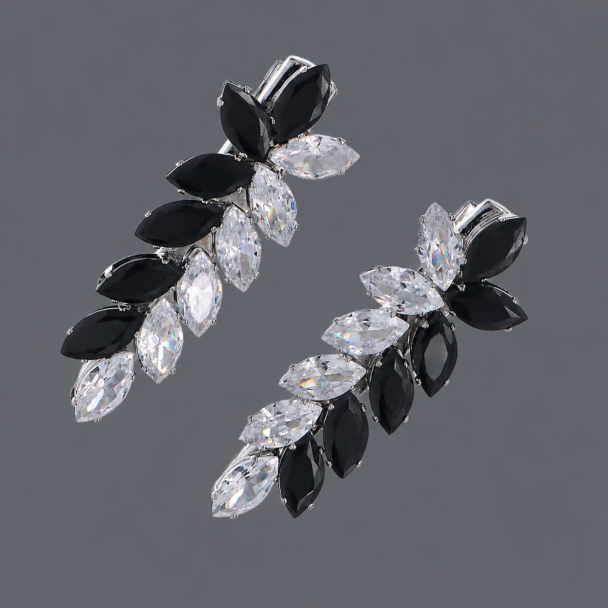Elegant Zirconia Hair Clips for Everyday Style