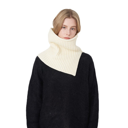 Chic Knit Scarves with Slit Design for All-Season Style