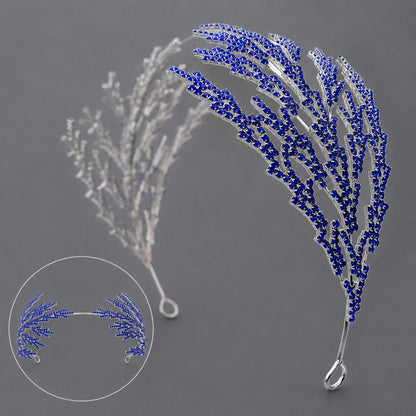 Luxury Rhinestone Bridal Headband for Wedding and Party