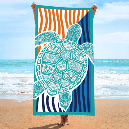 Custom Beach Towel Extra Large Microfiber Printed 100x180cm