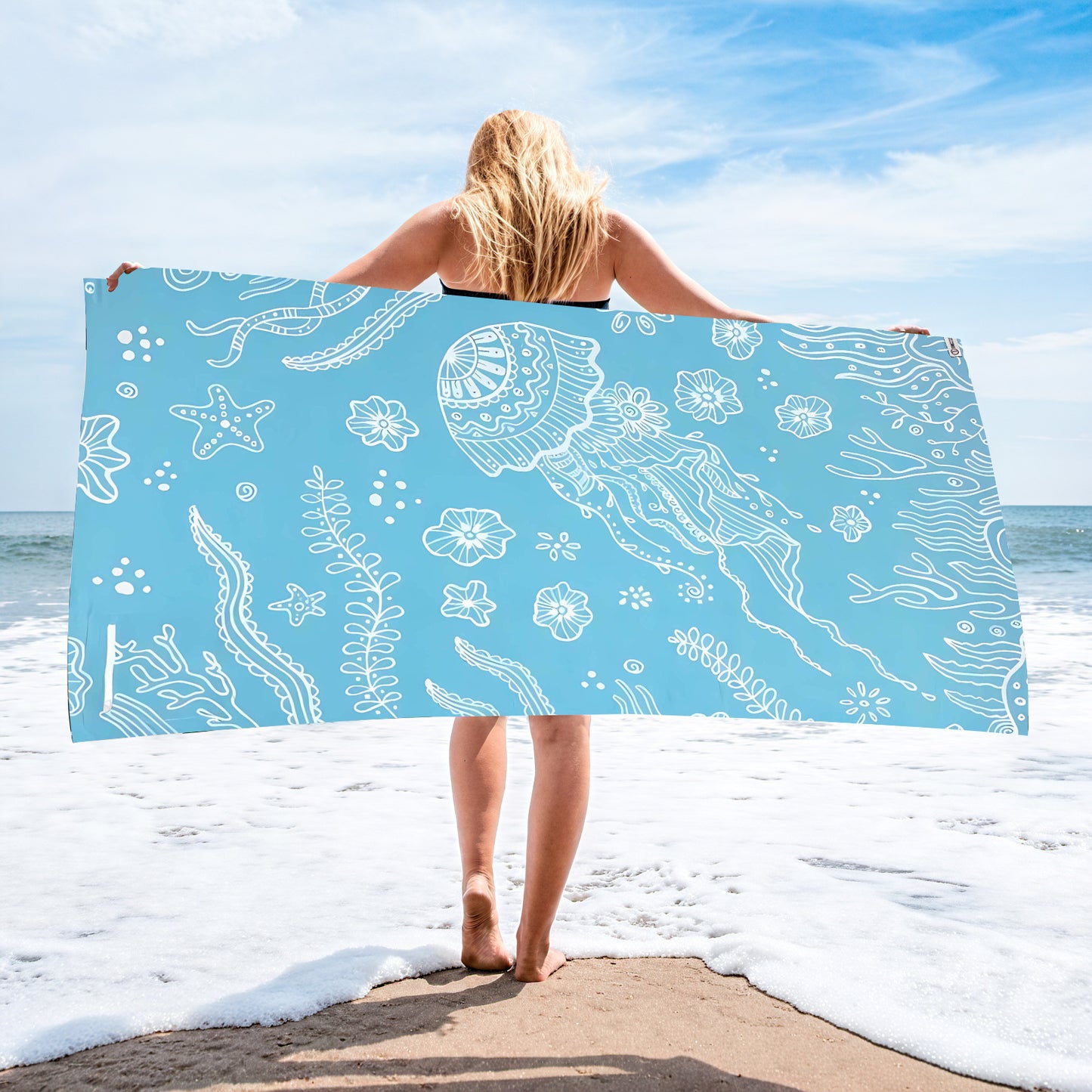 Custom Beach Towel Extra Large Microfiber Printed 100x180cm